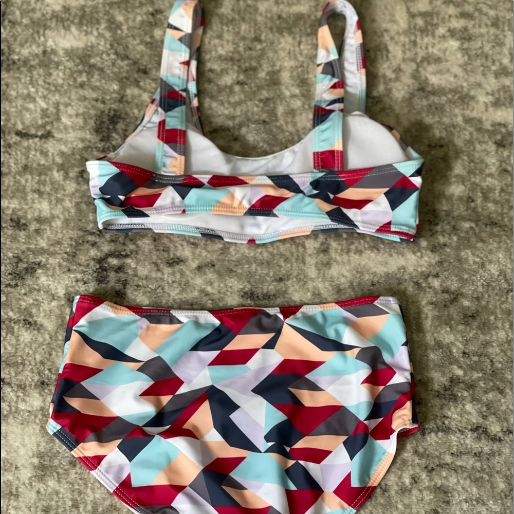 Two Pattern Bikini Set - Picture 2 of 2
